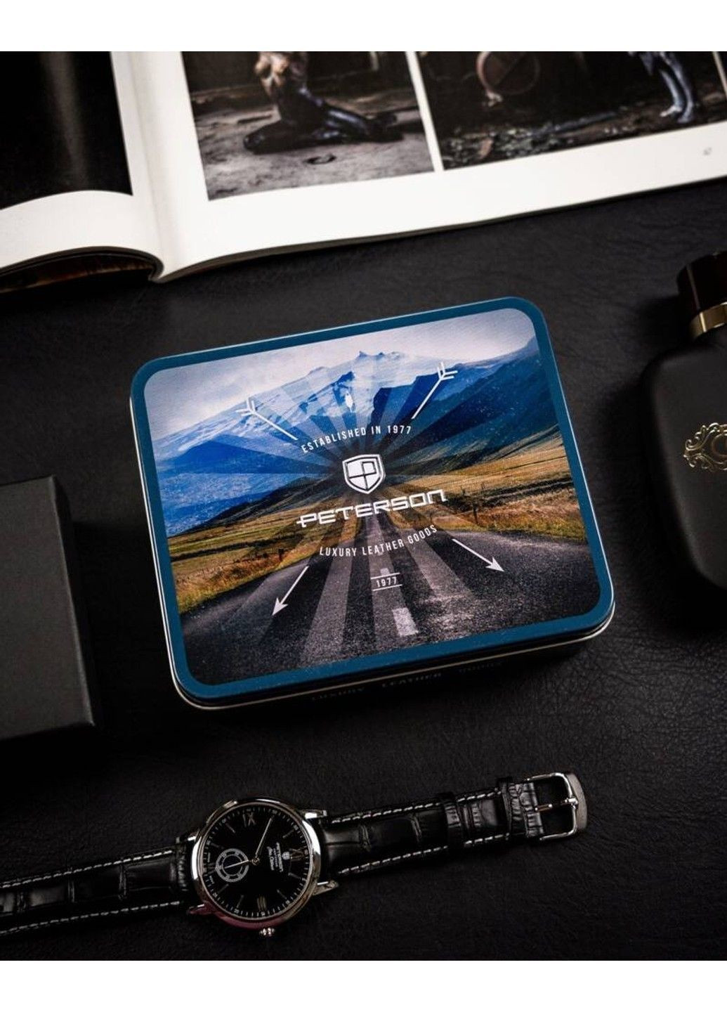 Гаманець чоловічий шкіряний PTN WL-0305L-COM Peterson (372578651)