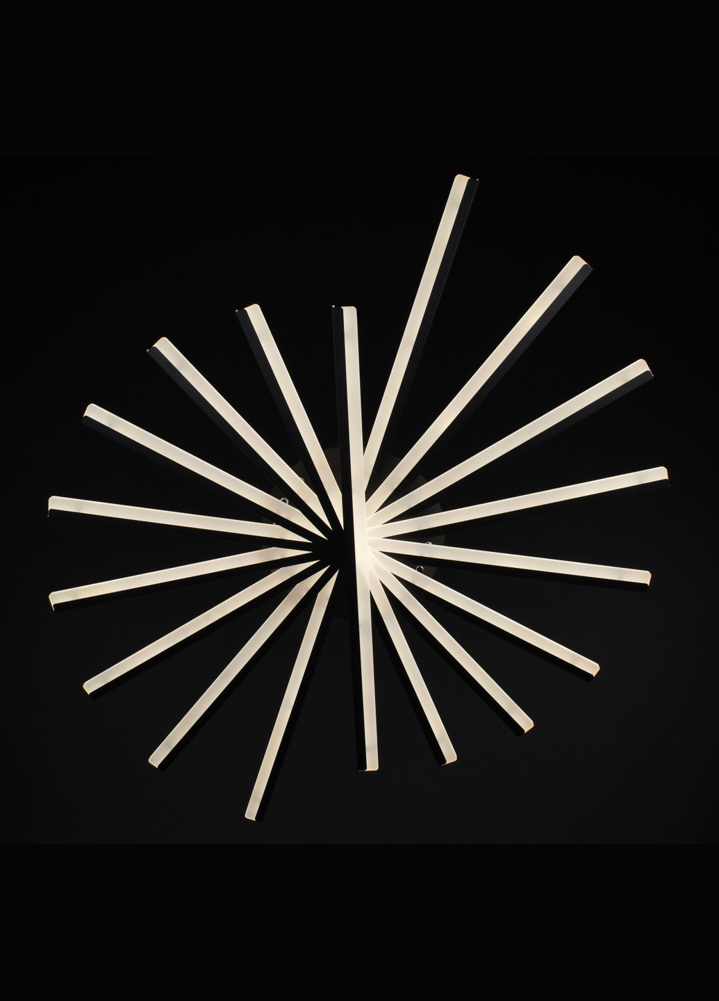 Люстра светодиодная потолочная LED светильник для квартиры на потолок лэд 27868 Черный 16х90х116 см. Sunnysky (364498168)