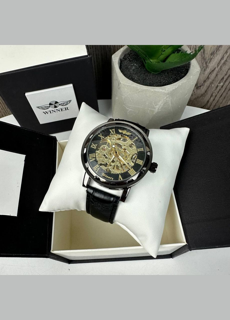 Чоловічий наручний механічний годинник Original Skeleton механіка в коробці Winner (362412077)