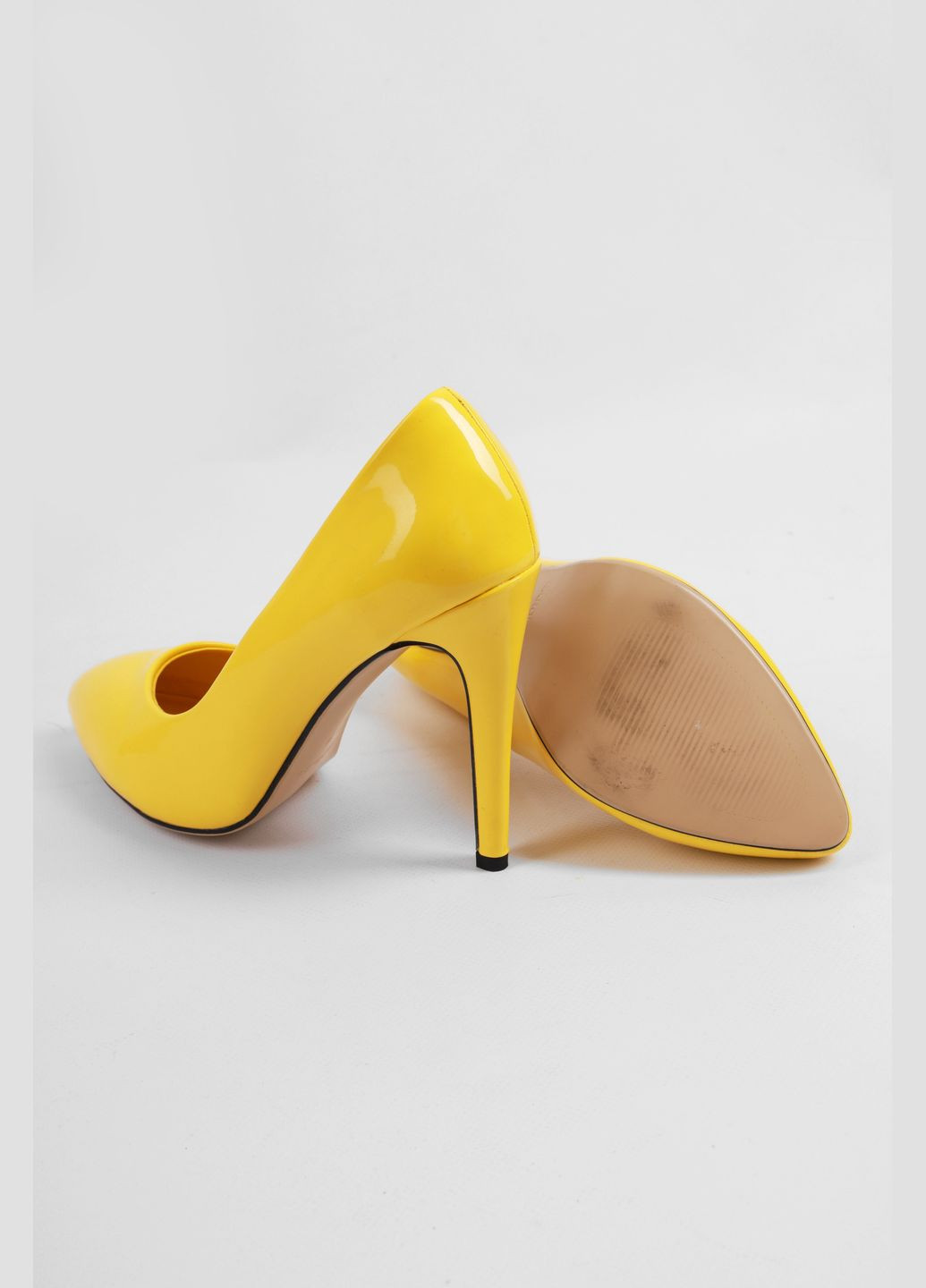 Туфли женские желтого цвета Let's Shop