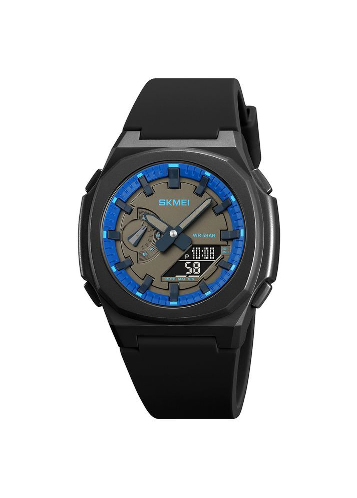 2091BKBUBK Black-Blue-Black SALE кварцевый спортивный, сasual Skmei (324088652)
