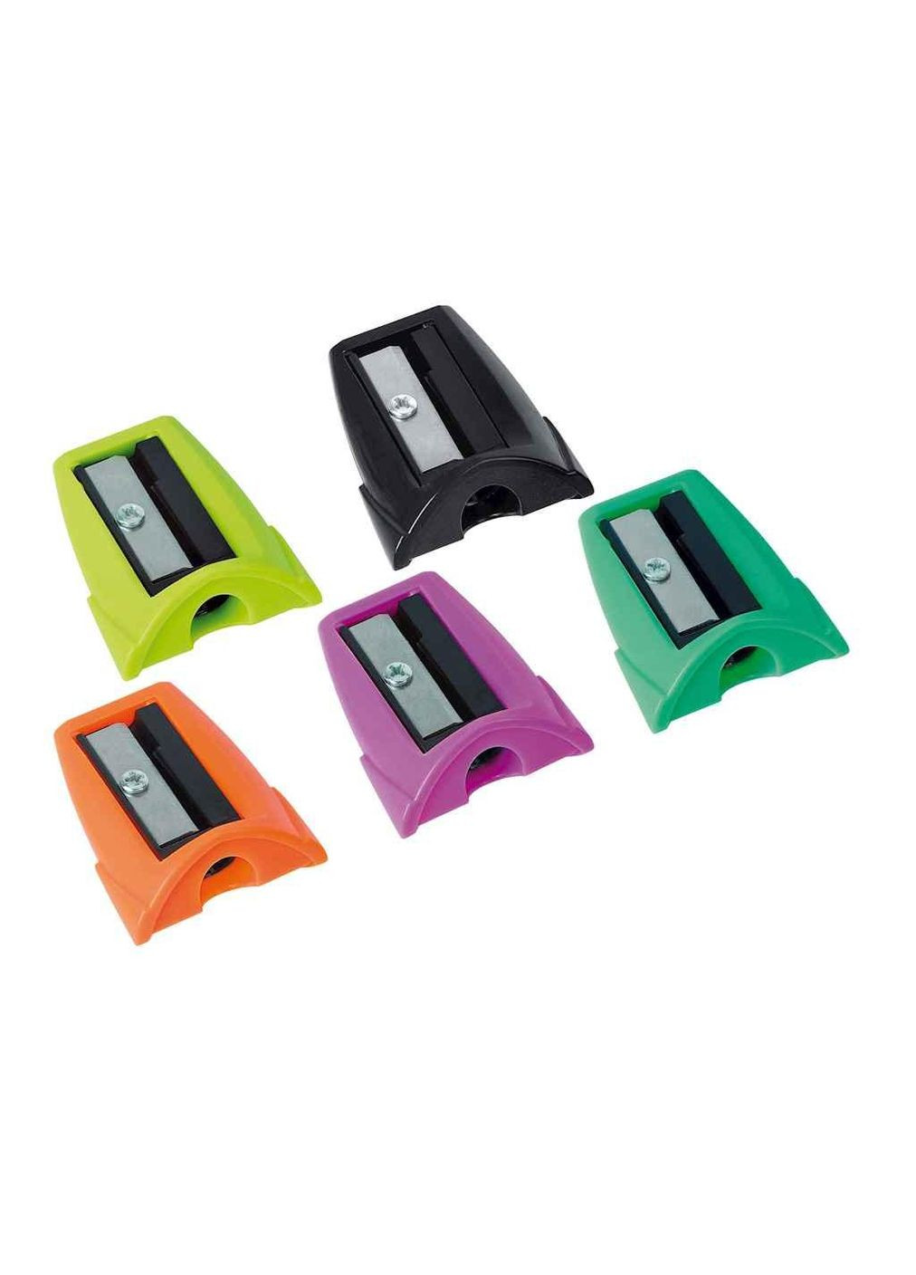 Чинка пластикова Spot, 1 лезо, Асорті O40680 ТМ CFS (304265104)