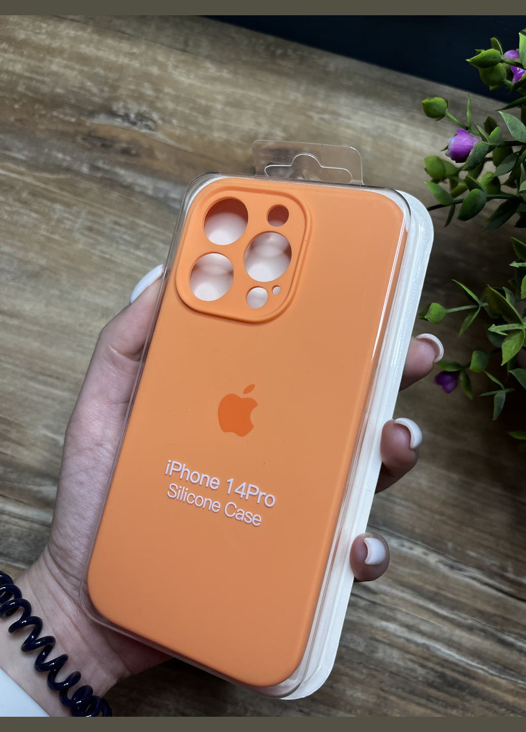 Чехол на iPhone 14 Pro квадратные борта чехол на айфон silicone case full camera на apple айфон Brand iphone14pro (293151693)