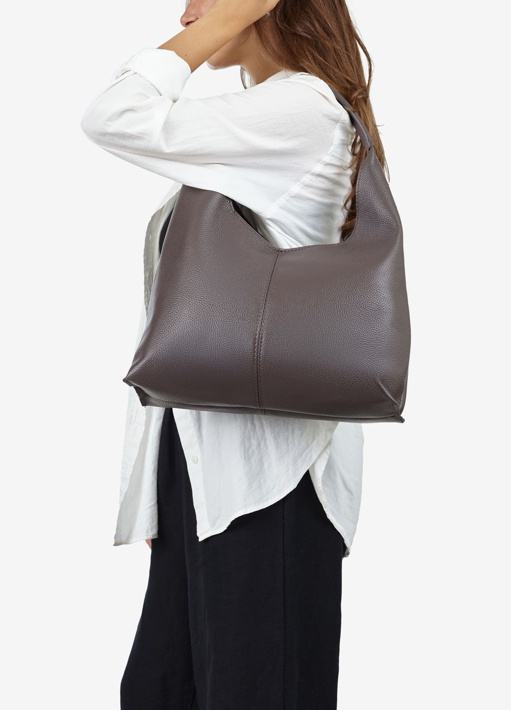 Сумка женская кожаная шоппер большая Shopper Regina Notte (305076400)