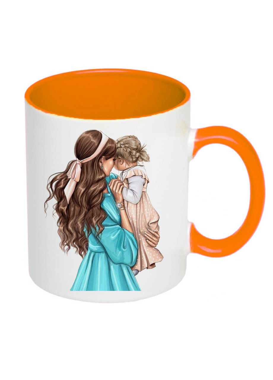 Чашка с принтом "Фея хрещена ось моя справжня чарівниця" 330мл (цвет чорний) 16330 No Brand (313402794)