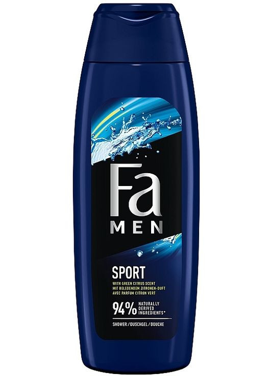 Гель для душу з ароматом цитрусу Active Sport 400ml (103538-15927321) Fa (368654513)