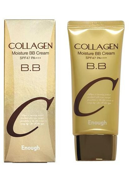 Увлажняющий крем-ВВ с коллагеном Collagen Moisture BB Cream SPF47PA+++ 50g (795109-87957) ENOUGH (368616140)