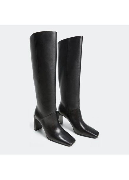 Осенние сапоги женские Mango