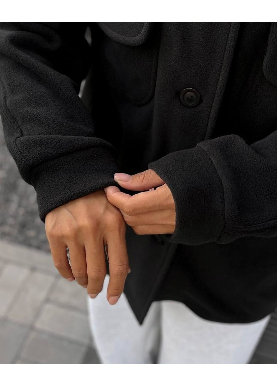 Сорочка оверсайз тепленький та мʼякенький фліс Polar Україна (351850707)