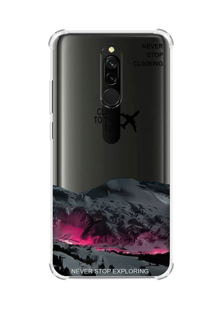 Чохол з потовщеними кутами на Xiaomi Redmi 8 Піднімись на вершину (принт 419) Creative (370169989)