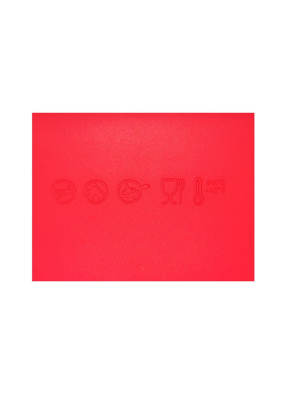 Силиконовый коврик для пастелы SFT-1240 красный Biochef (303926788)