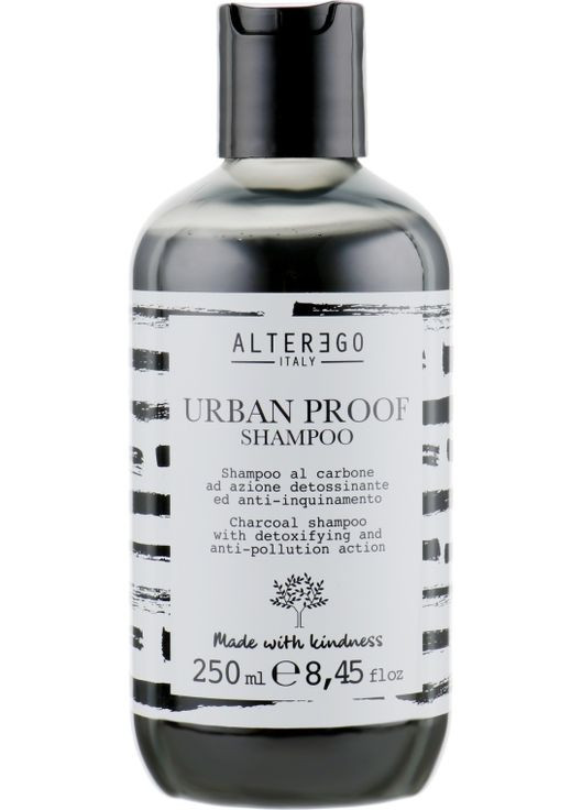 Шампунь с углем для всех типов волос Italy Urban Proof Shampoo 250ml (585951-80041) Alter Ego (368610108)
