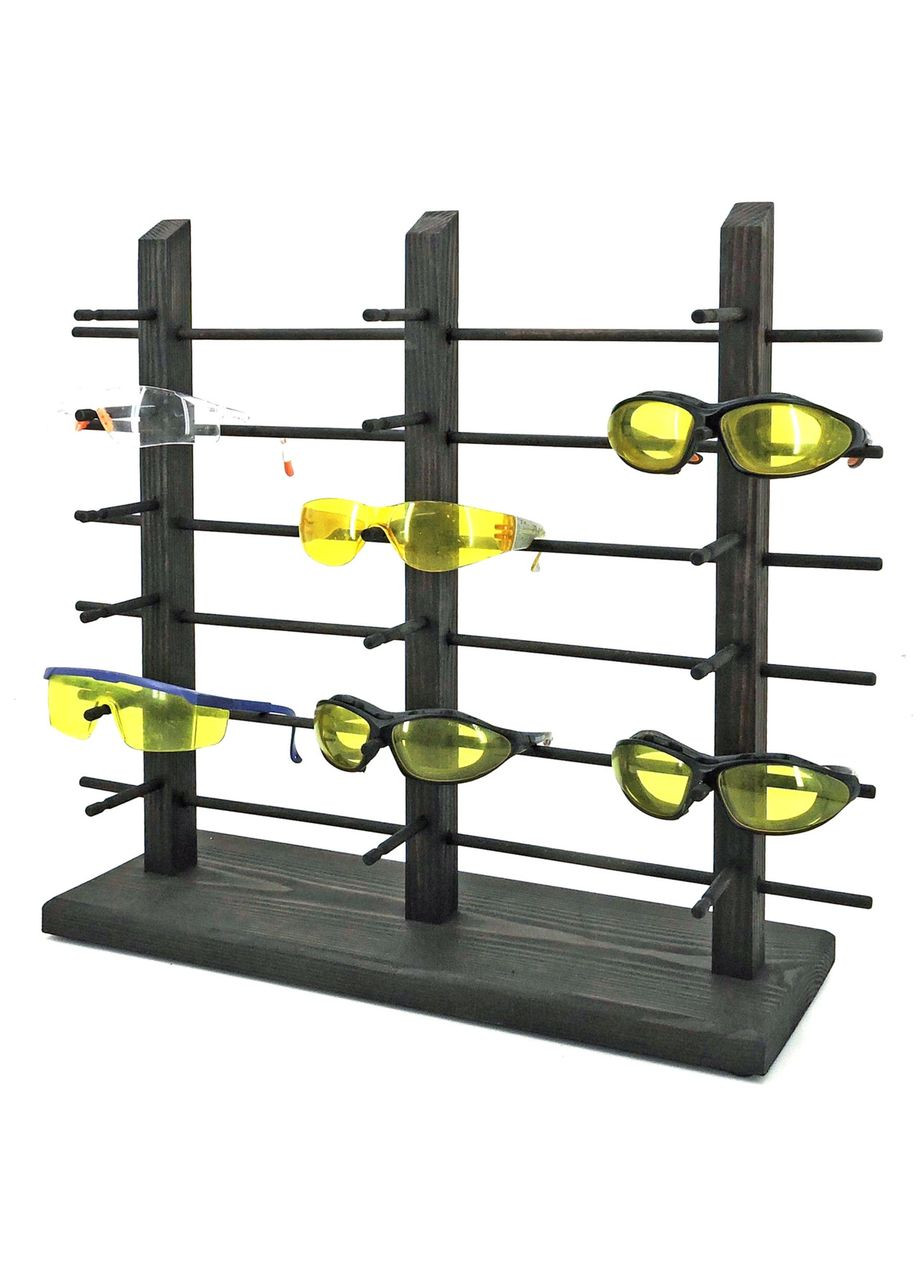 Органайзер для очков из дерева Квариати 6 венге (ОЧК-601312) No Brand (328082449)