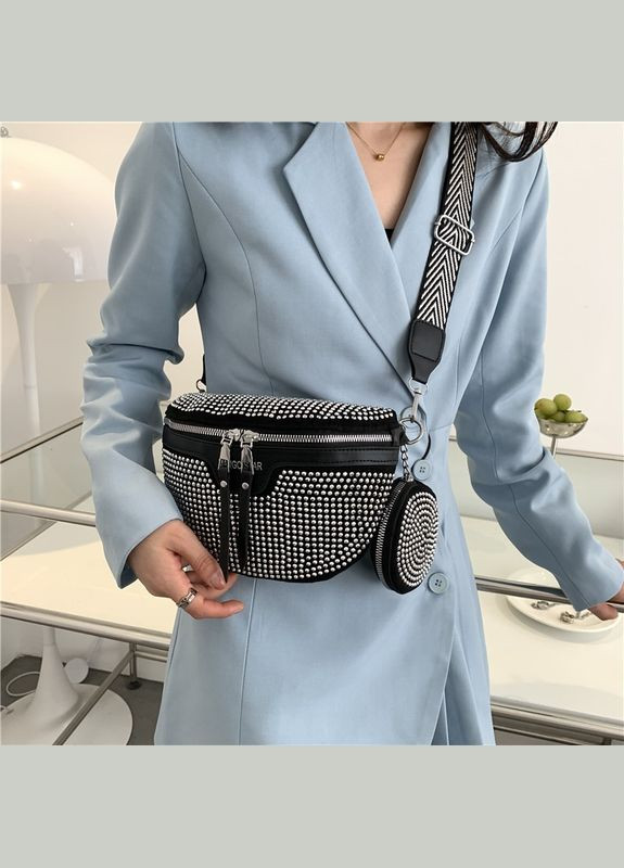 Сумка женская через плечо Hezer Silver Italian Bags (293083652)