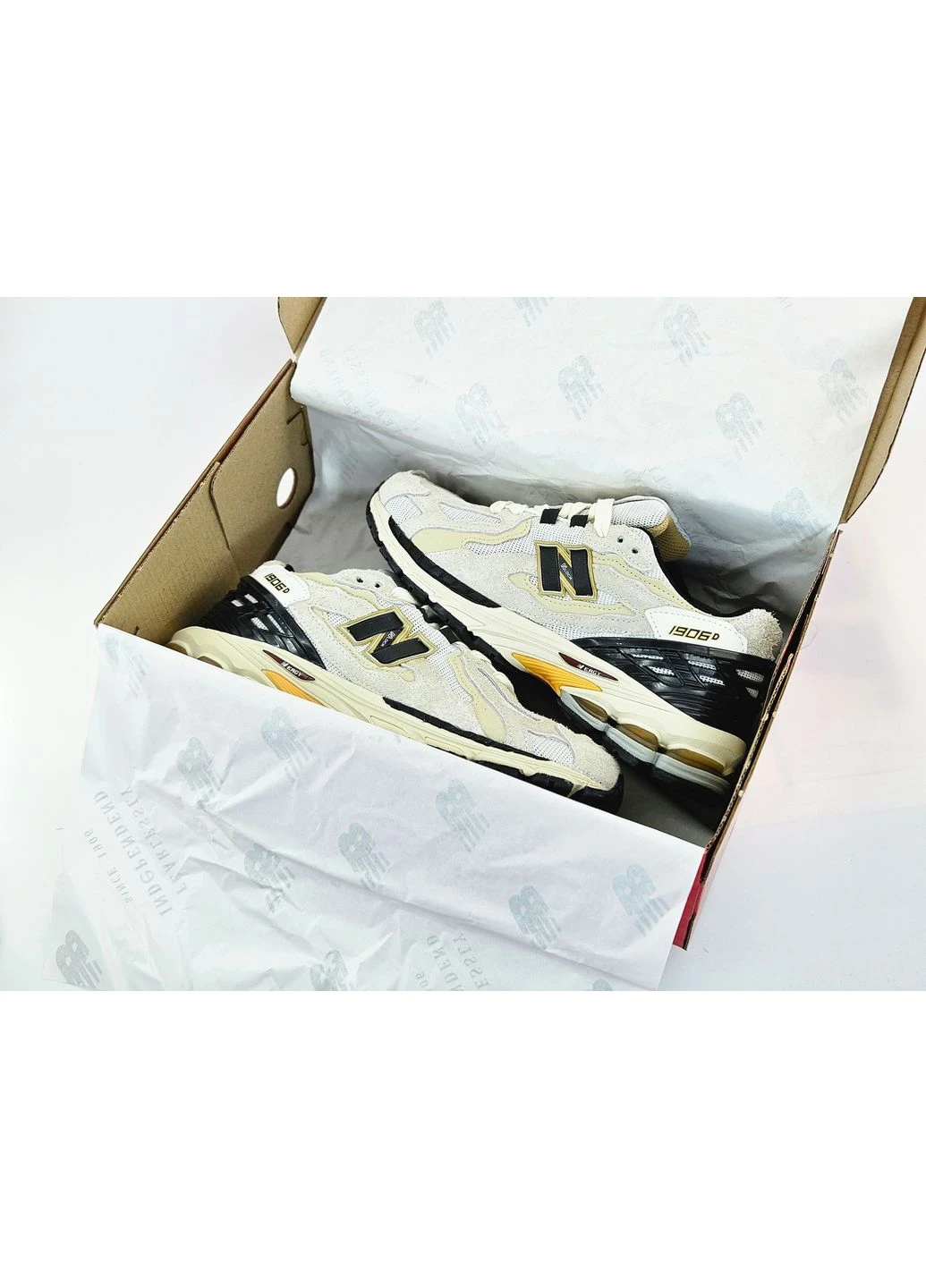 Кросівки жіночі і чоловічі New Balance 1906D Protection Pack white | Нью Беланс 1906D білі No Brand білі демісезони (364087934)