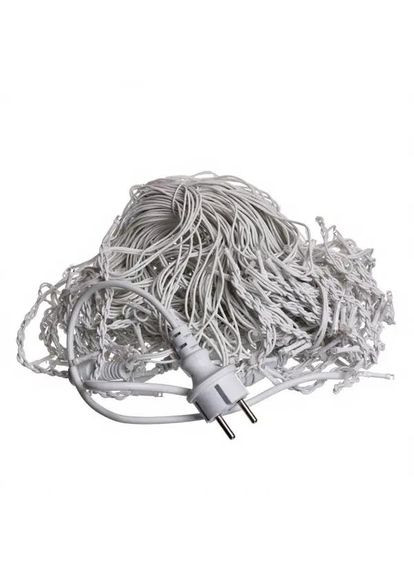 Уличная гирлянда Бахрома 25 м 405 LED гирлянда штора белый провод Мультиколор 25MWML Garlando (370373405)