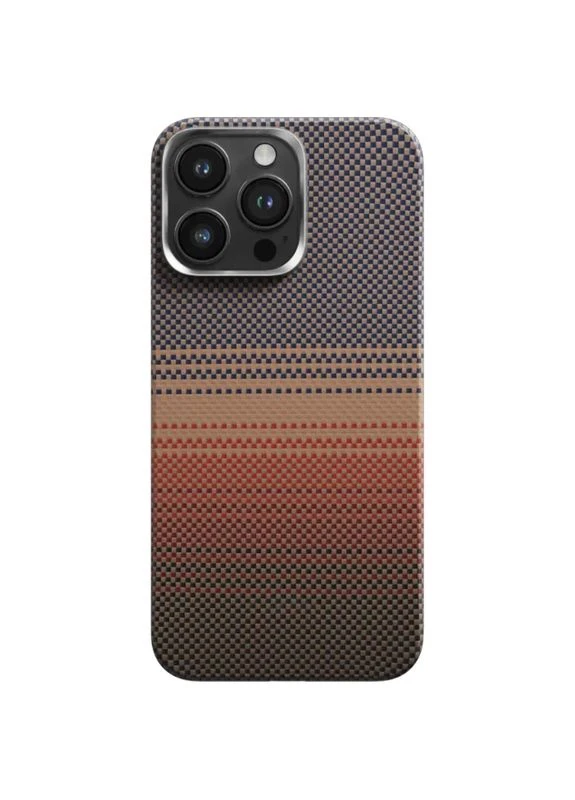 Чехол накладка Carbon Protection Slim MagSafe для Apple iPhone 14 Pro Max 6.7" пластик красный No Brand (402071072)