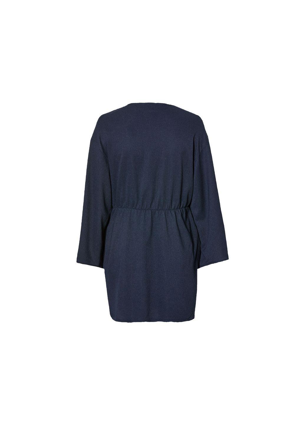 Темно-синя повсякденний сукня на запах для жінки lycra® 461977 темно-синій Esmara