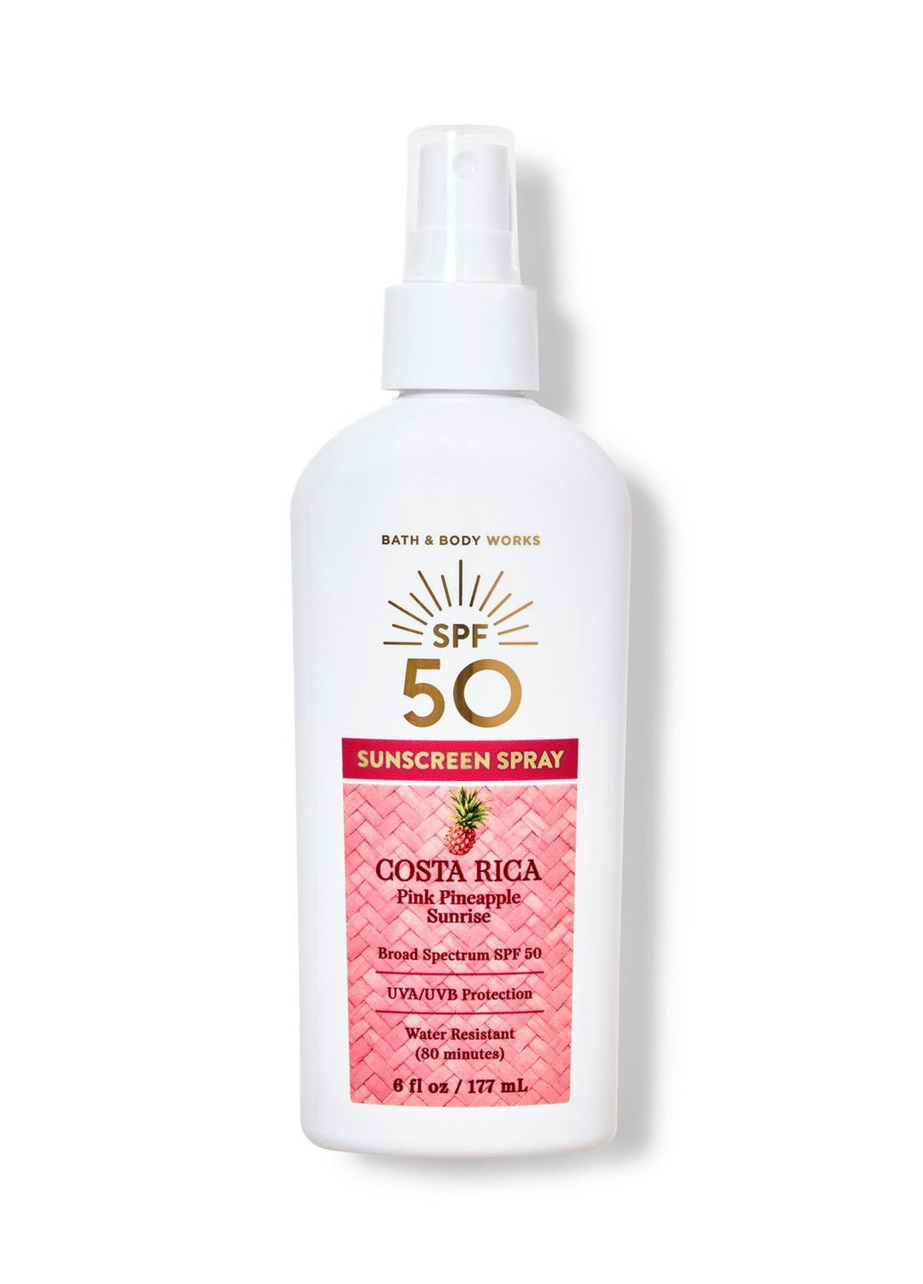 Солнцезащитный спрей Bath&Body Works SPF-50 Costa Rica Bath & Body Works (332653294)