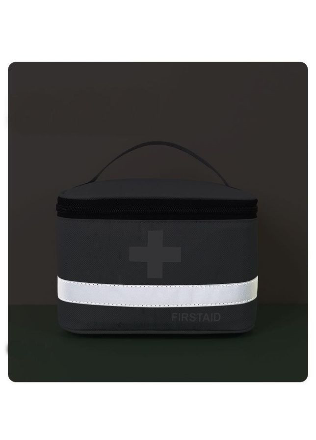 Аптечка, сумка-органайзер для медикаментів Сіра ( код: IBH046S ) No Brand (331902290)