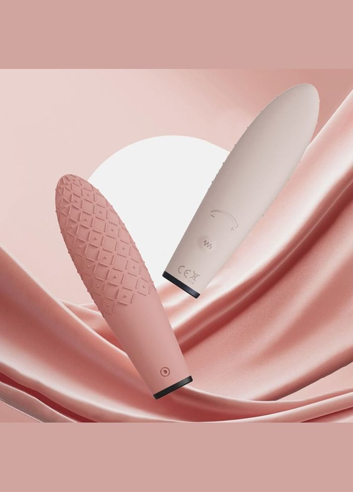 Вибратор-масcажер с эффектом движения языка Sweet Em 0064F коричневый No Brand (333983419)