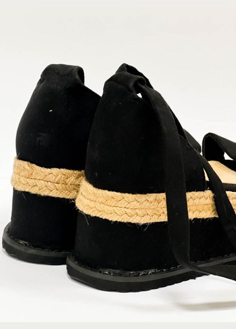 Черные босоножки Raid