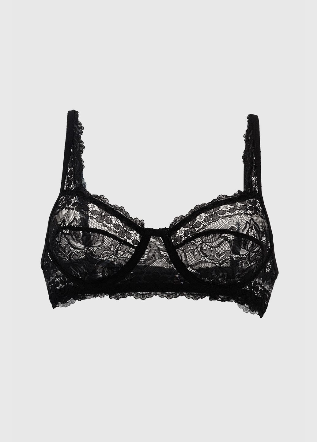 Чорний бюcтгалтер Koza