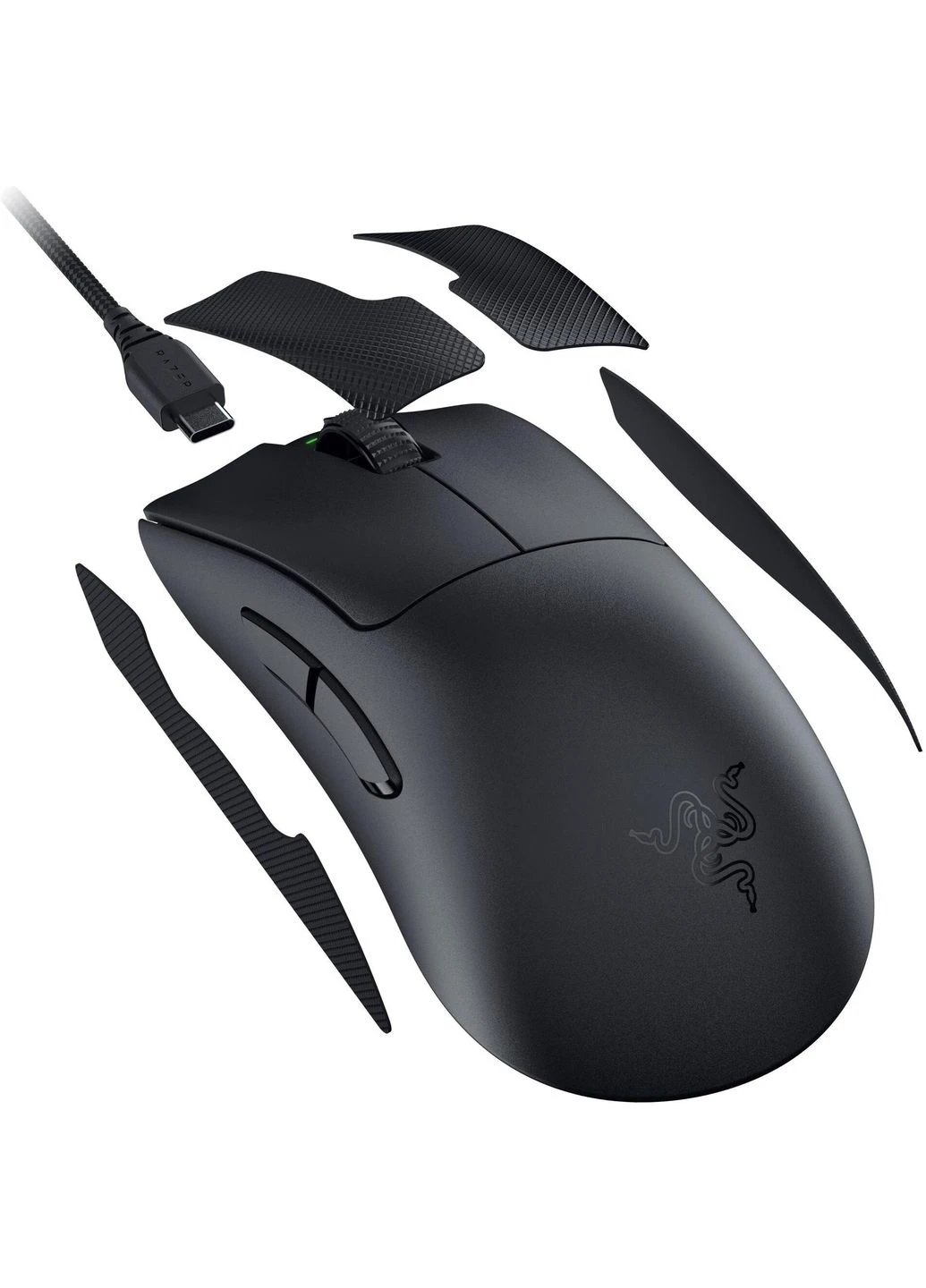Миша ігрова DeathAdder V3 Pro Wireless Black (RZ01-04630100-R3G1) Razer (360423932)