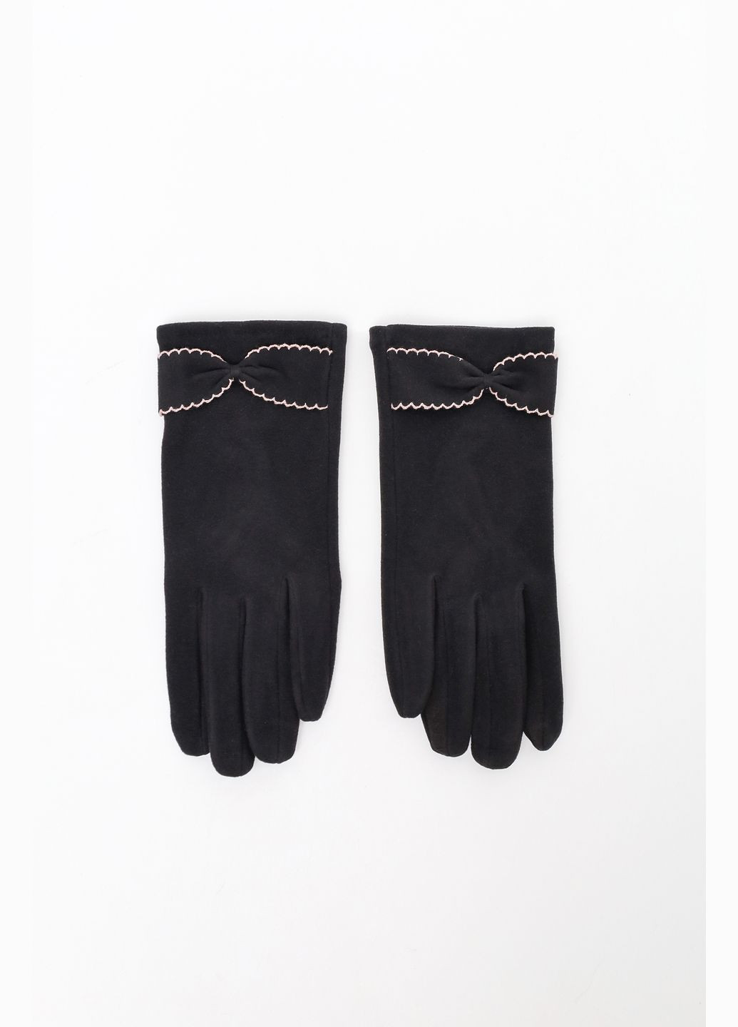 Жіночі рукавички колір чорний ЦБ-00227332 No Brand (282969536)
