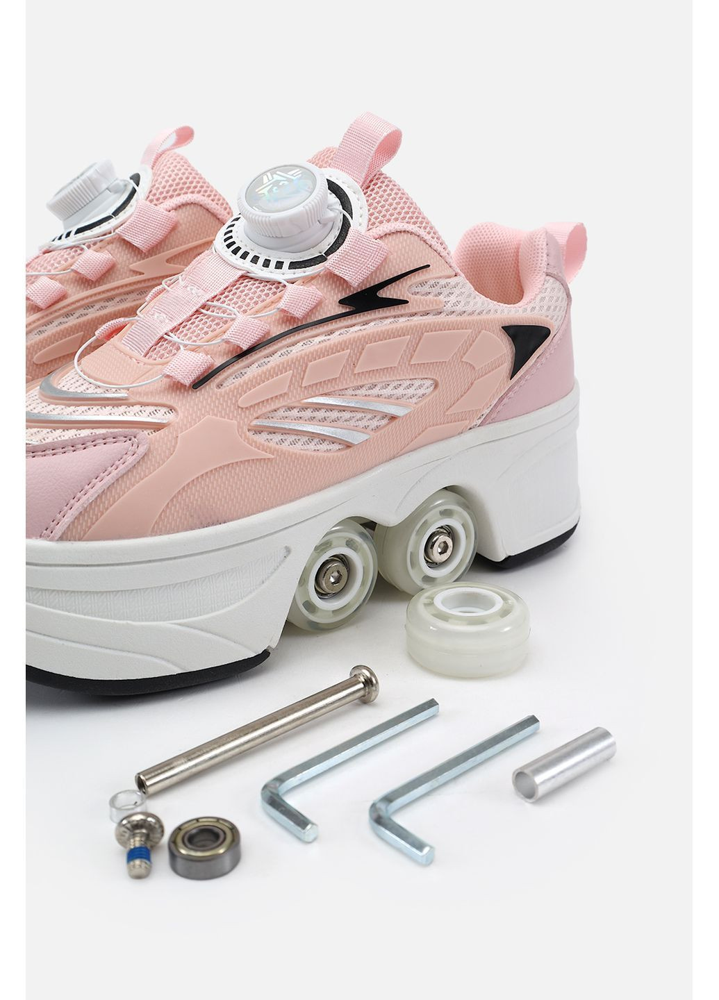 Рожеві осінні кросівки для дівчинки колір рожевий cb-00283851 Yuki