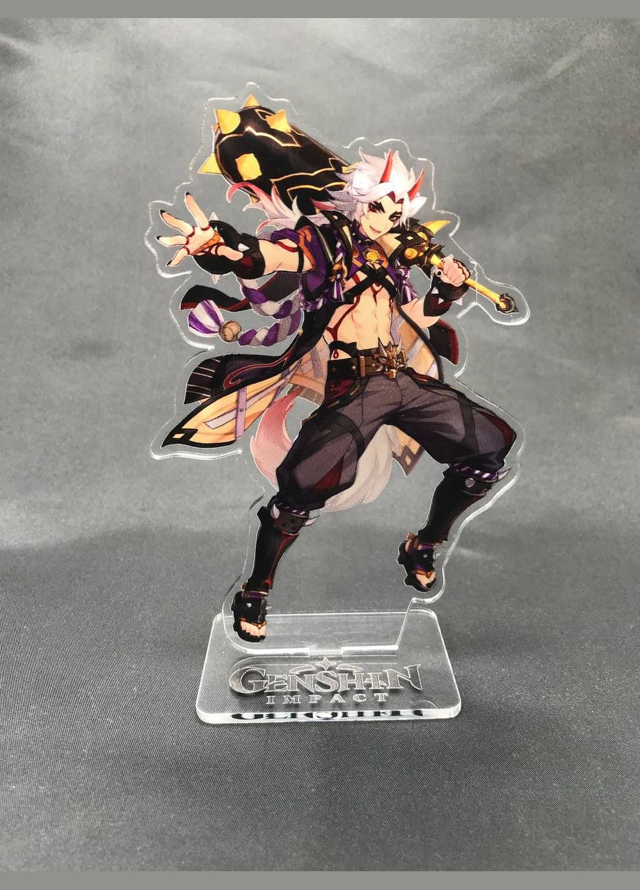 Акрилова фігурка (стенд) Геншин Імпакт Аратакі Ітто 2 Cozy-Up (291023158)