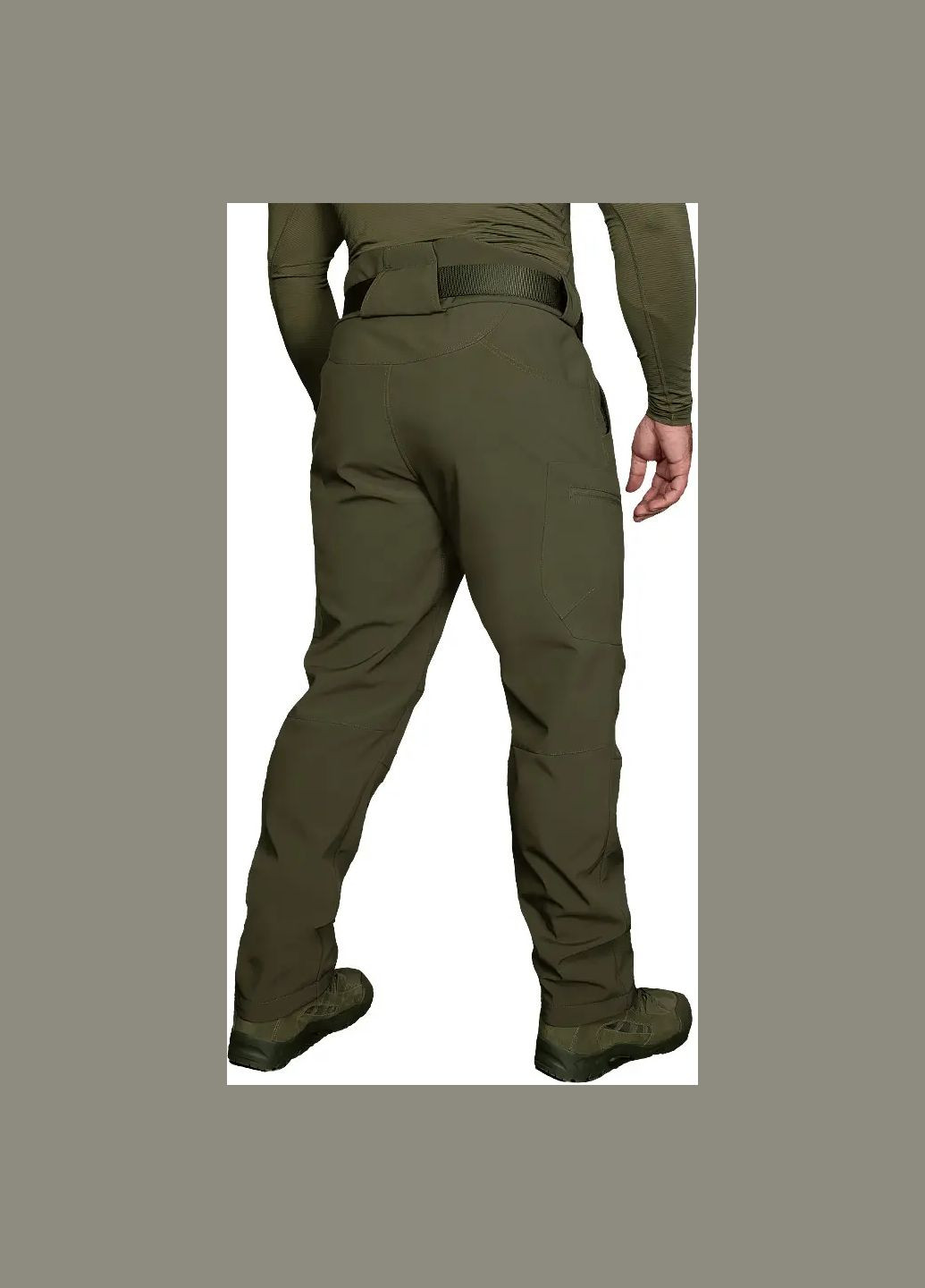 Зеленые демисезонные брюки Camotec