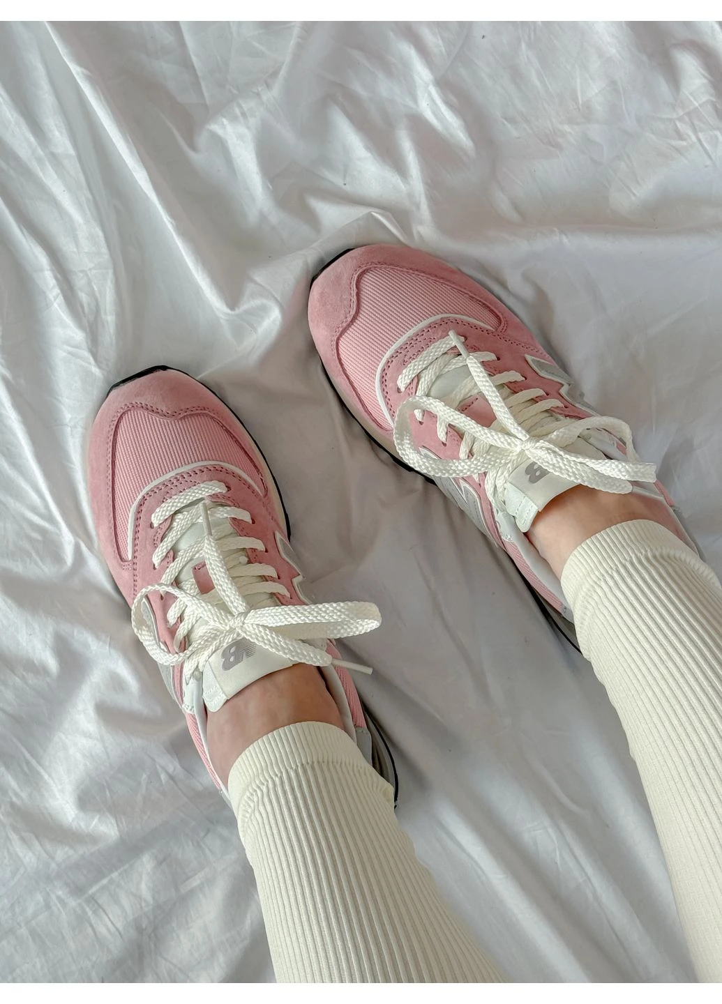 Кросівки жіночі New Balance 574 Legacy Pink | Нью Беланс 574 рожеві демісезони (378818702)