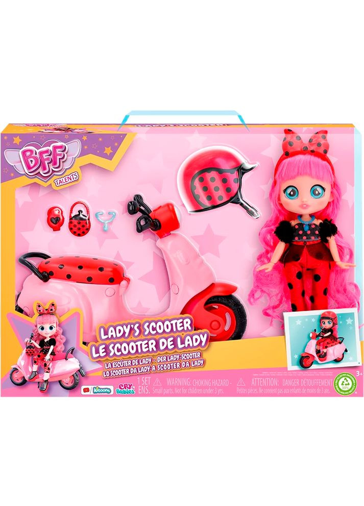 Лялька Cry Babies Lady's Scooter Леді Скутер IMC Toys BFF (366393203)