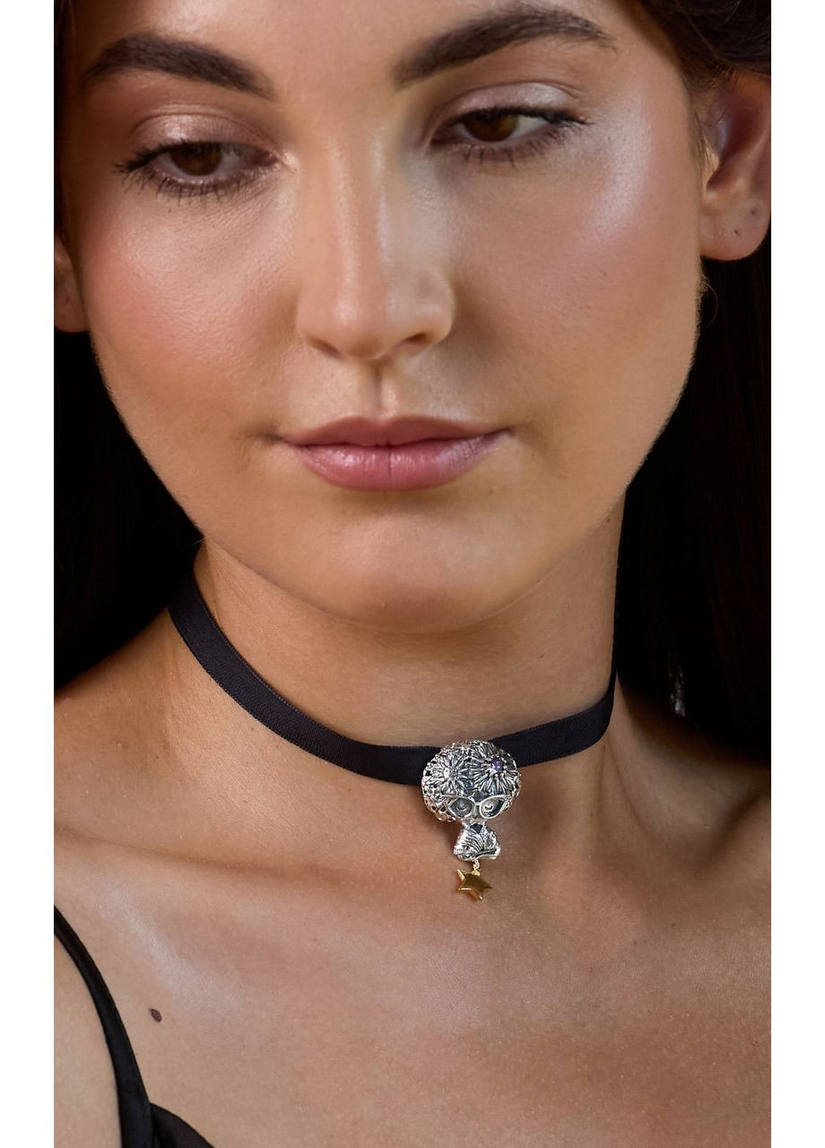 Кулон срібний Пані-Зірка Amethyst 925 Skifska Etnika (364202722)