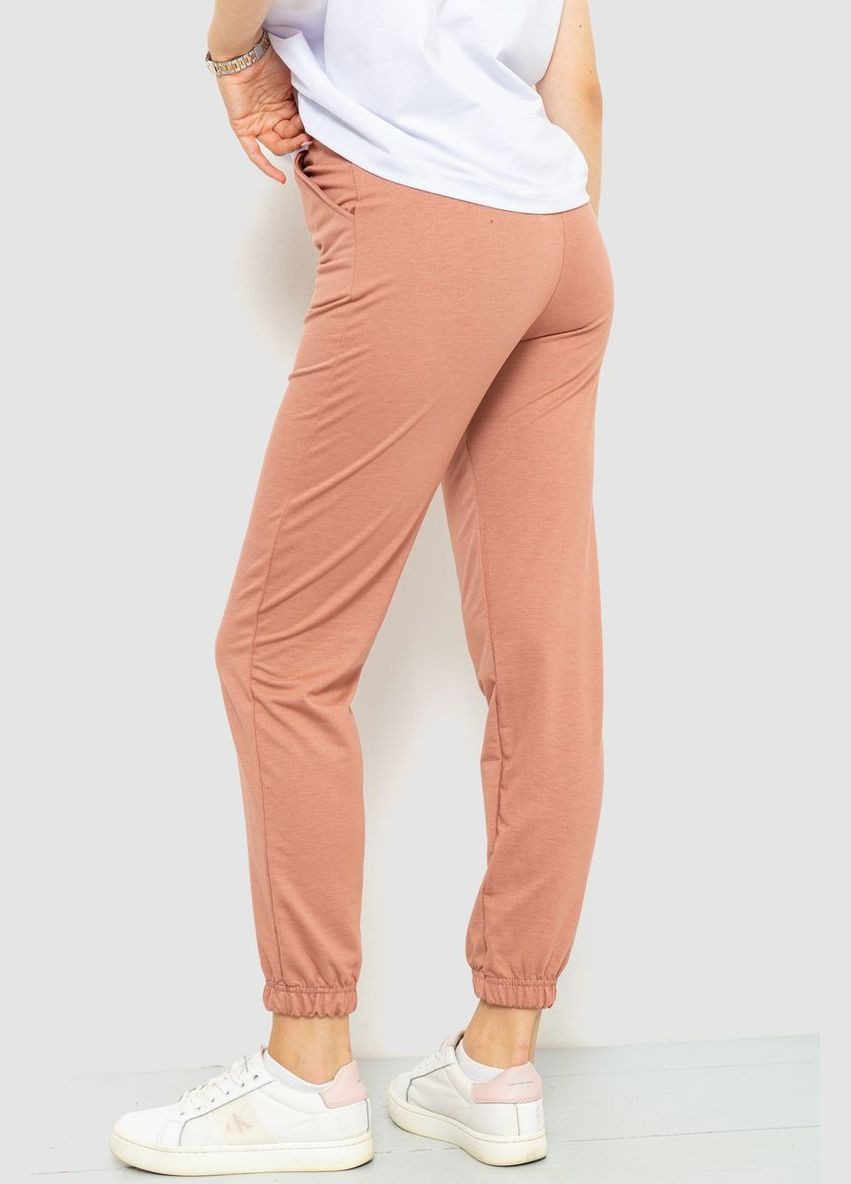 Спорт штани жіночі, колір пудровий, Ager (266814676)