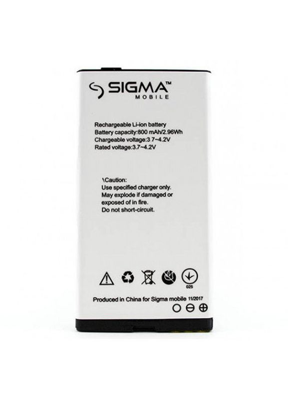 Акумулятор для Comfort 50 Slim оригінал Sigma (278049242)