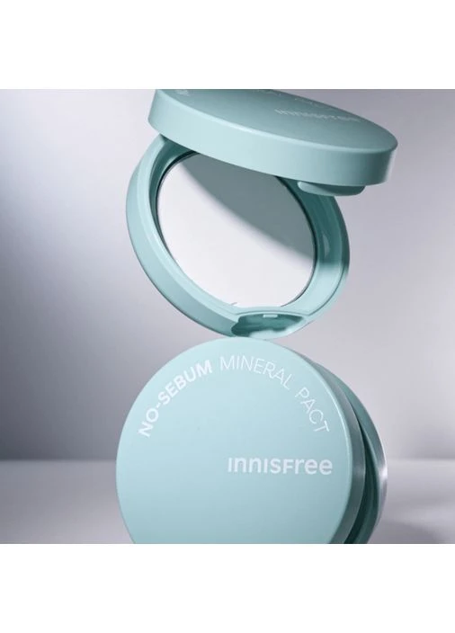 Минеральная компактная матирующая пудра No Sebum Mineral Pact INNISFREE (375494719)