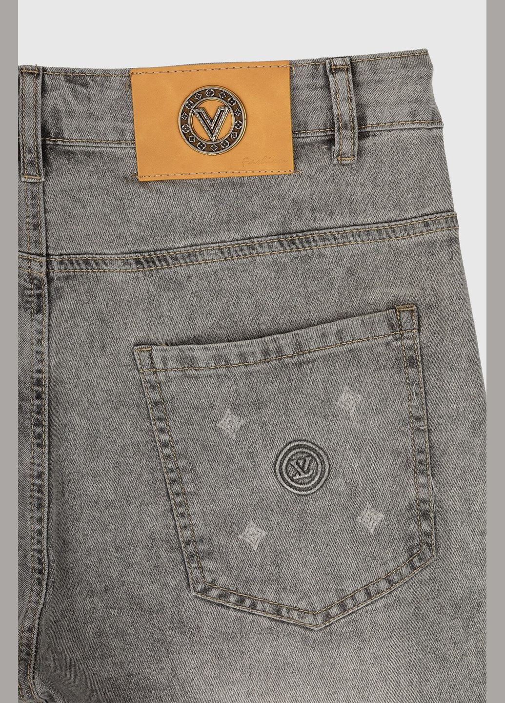 Шорты джинсовые мужские D326 Светло-серый (2000990566683S) shop (2000990566683) No Brand Шорти джинсові (298533401)