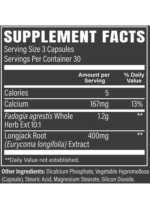 Тестобустер Еврікома Довголиста + Фадогія Nutrition Signal Fadogia Agrestis + Eurycoma longifolia Jack 90 капс. Raw (395929298)