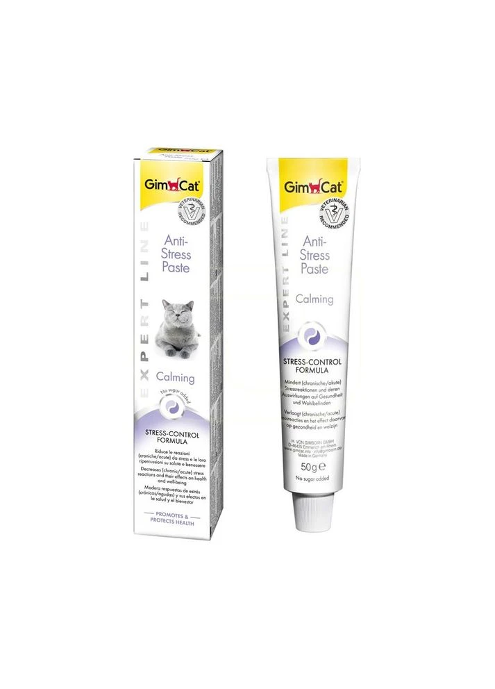 Паста GimCat Expert Line Anti-Stress заспокійлива 50 г (421650\421223) Gimborn (307794915)