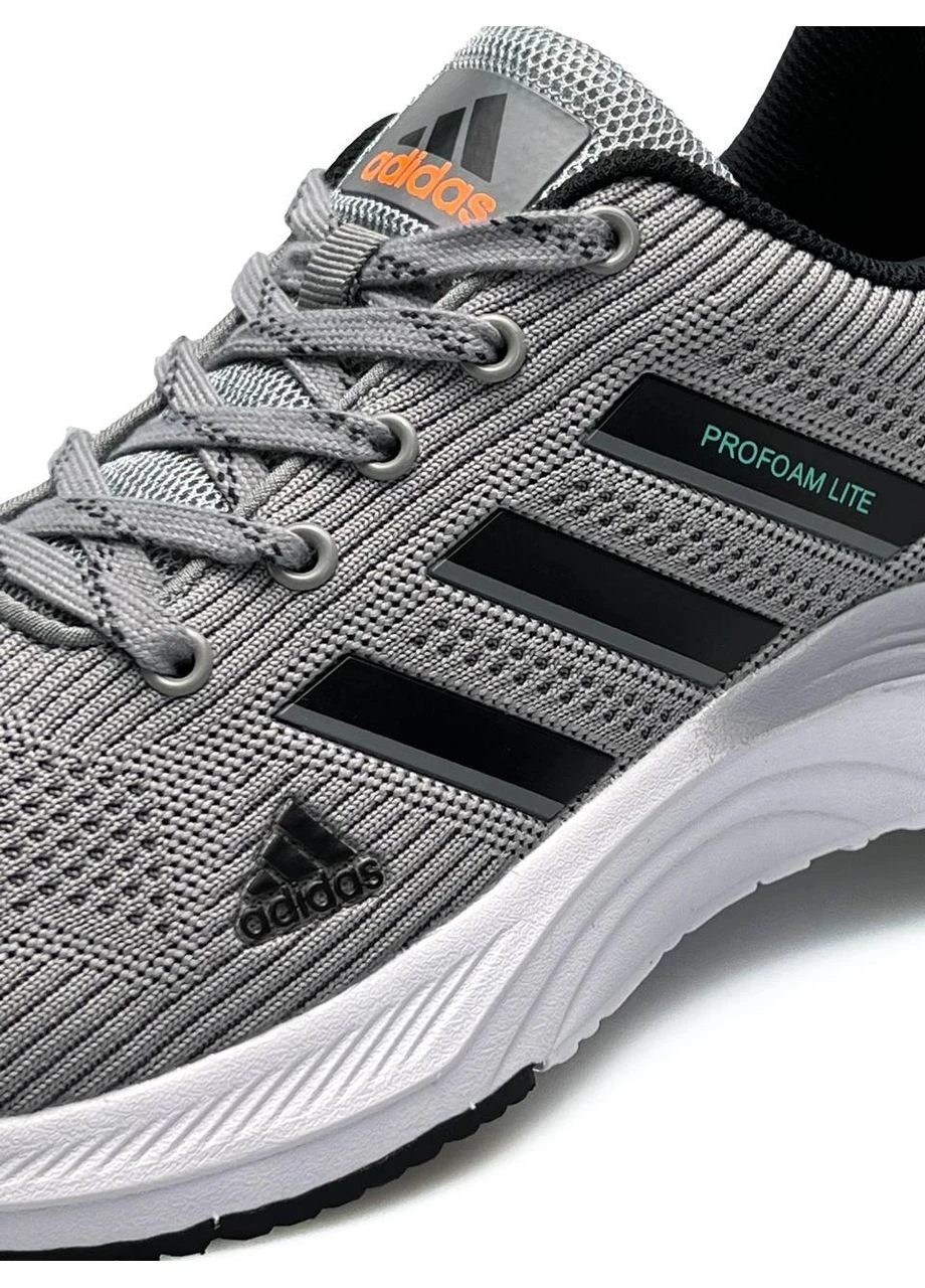КРОССОВКИ ЖЕНСКИЕ ADIDAS PROFOAM GRAY АДИДАС ПРОФОАМ СЕРЫЕ No Brand серые демисезоны (392007896)