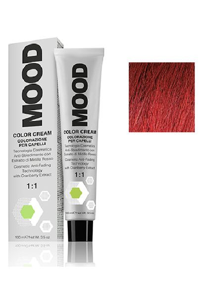 Кремкраска для волос с аммиаком 6/50 Мood Сolor Темный экстра-красный блондин, 100 мл Mood (292736814)