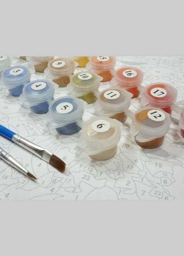 Картина по номерам Песплавец 40х50 Рисование по номерам Плавающая собака Раскраска картины для взрослых GX45496 Rainbow Art (308989098)