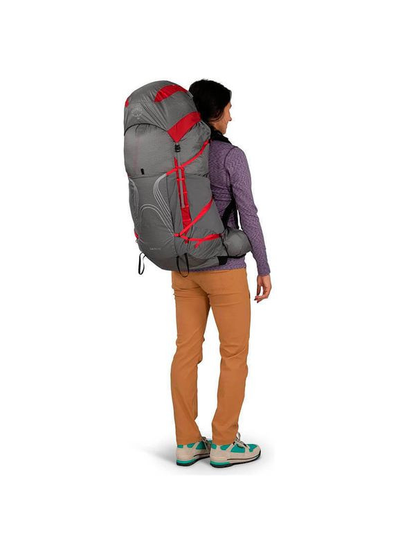Туристический рюкзак Eja Pro 55 Dale Grey/Poinsettia Red WM/L (009.3576) Osprey (324611623)