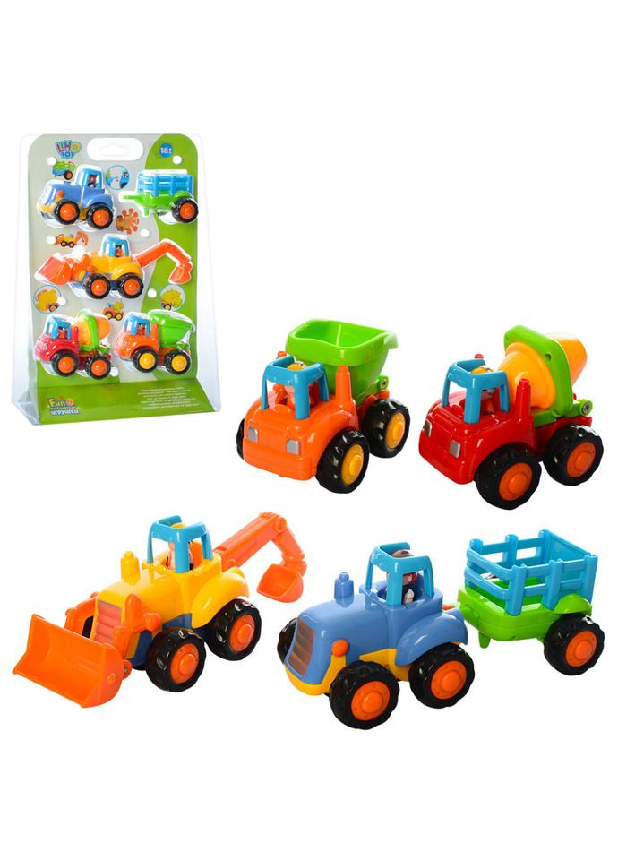 Набор игрушечных машинок Стройтехника 326m инерционные Hola (316266335)