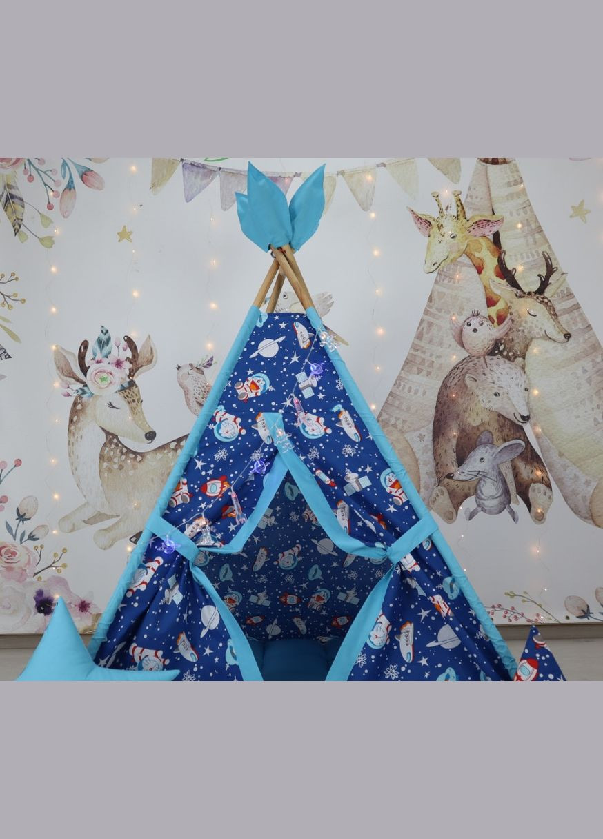 Домик Вигвам Космонавт БОН БОН + корзина для игрушек. Полный комплект! No Brand (316256970)