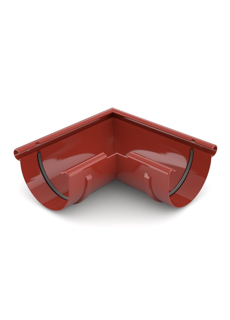 Угол желоба наружный 90° 125 мм Бриза ПВХ 3011 Bryza (364865342)