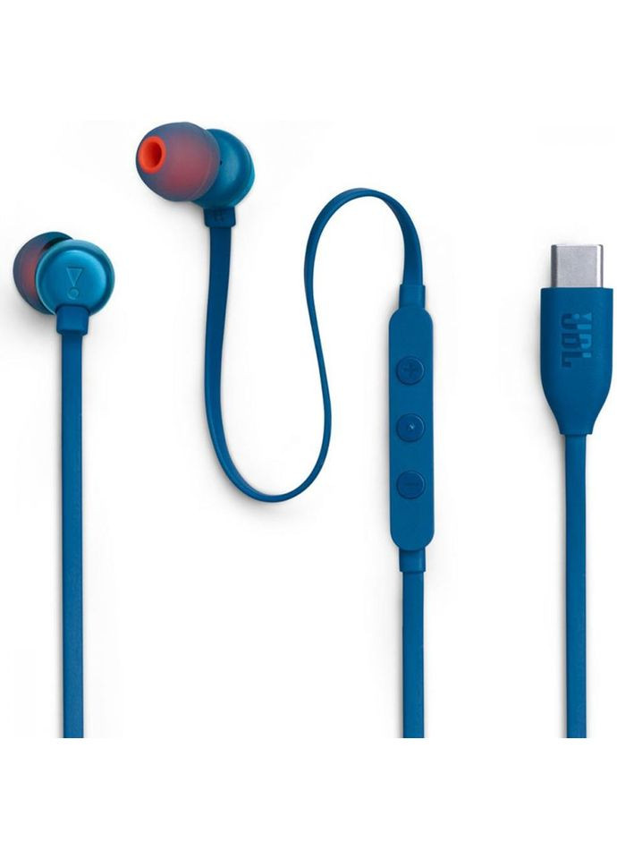 Навушники з мікрофоном Blue (JBLT310CBLU) JBL Tune 310C (319534724)
