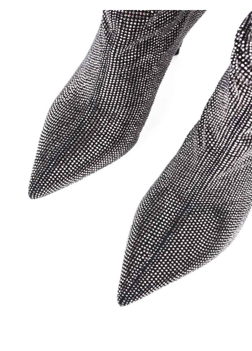 Осенние женские ботинки hs6188k-62-2 черный велюр MIRATON тканевые